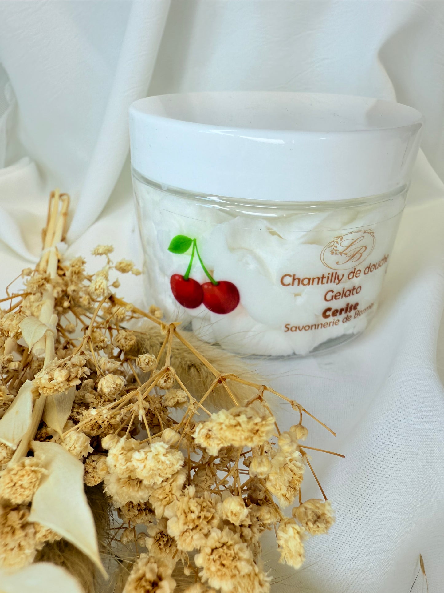 Chantilly de douche CERISE