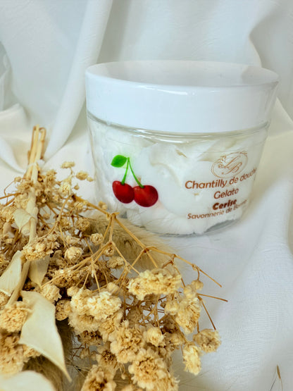 Chantilly de douche CERISE