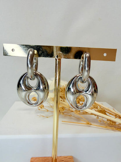Boucles d'oreilles CAFÉ