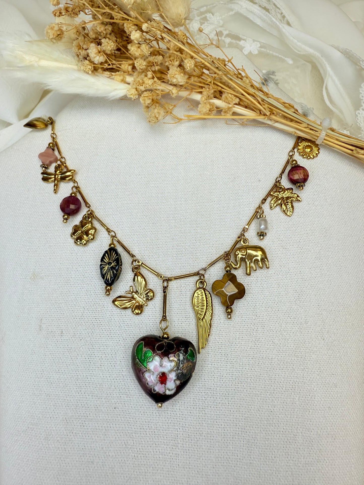 Collier CHARMS DU CŒUR