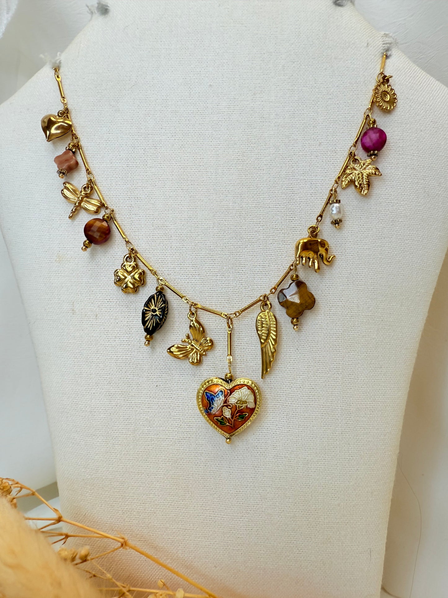 Collier CHARMS DU CŒUR