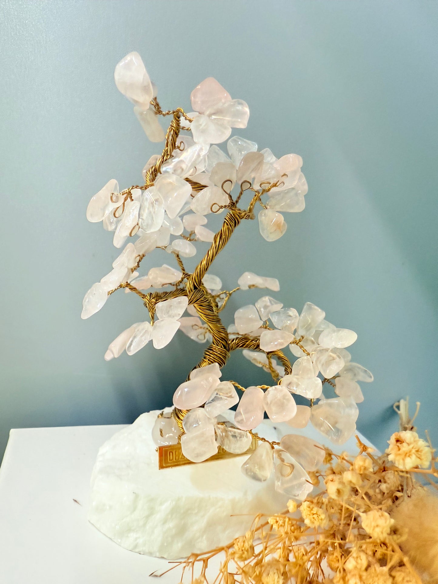 Arbre du bonheur QUARTZ ROSE