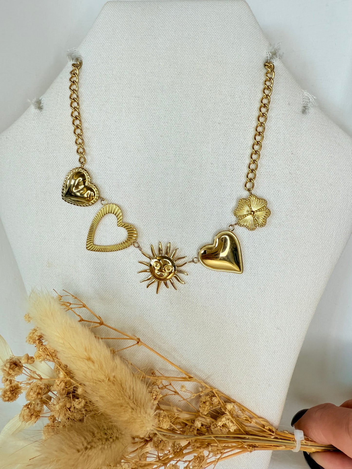 Collier TALISMANS DU CŒUR