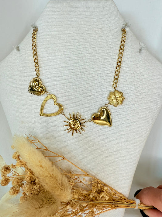 Collier TALISMANS DU CŒUR