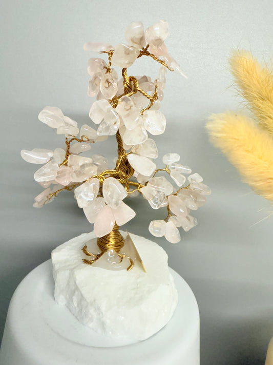 Arbre du bonheur QUARTZ ROSE