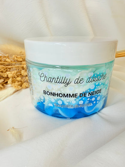 Chantilly de douche BONHOMME DE NEIGE
