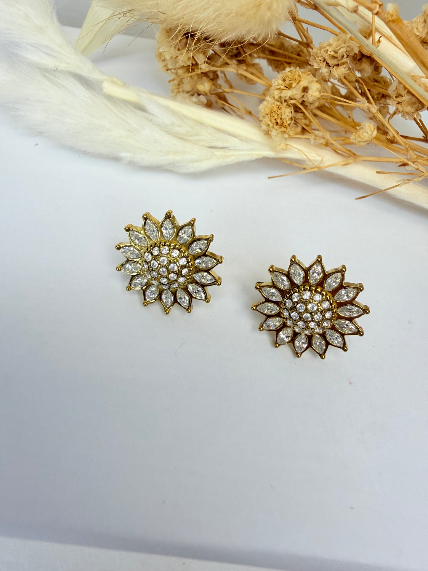 Boucles d’oreilles TOURNESOL