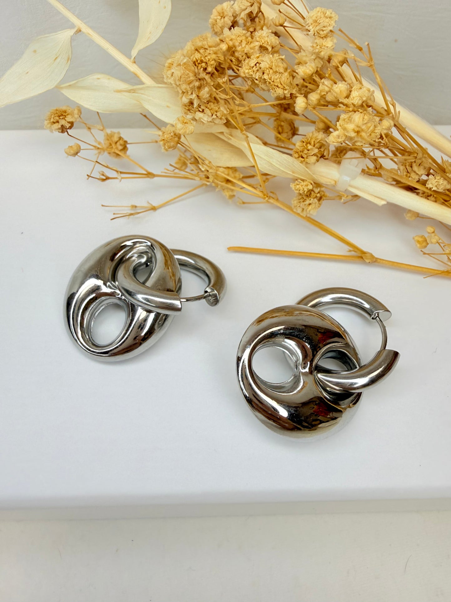 Boucles d'oreilles CAFÉ