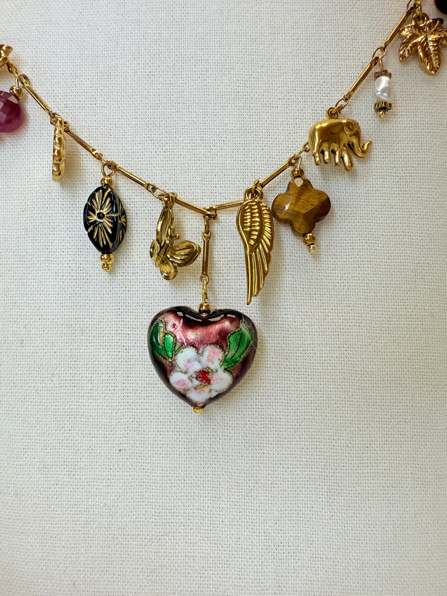 Collier CHARMS DU CŒUR