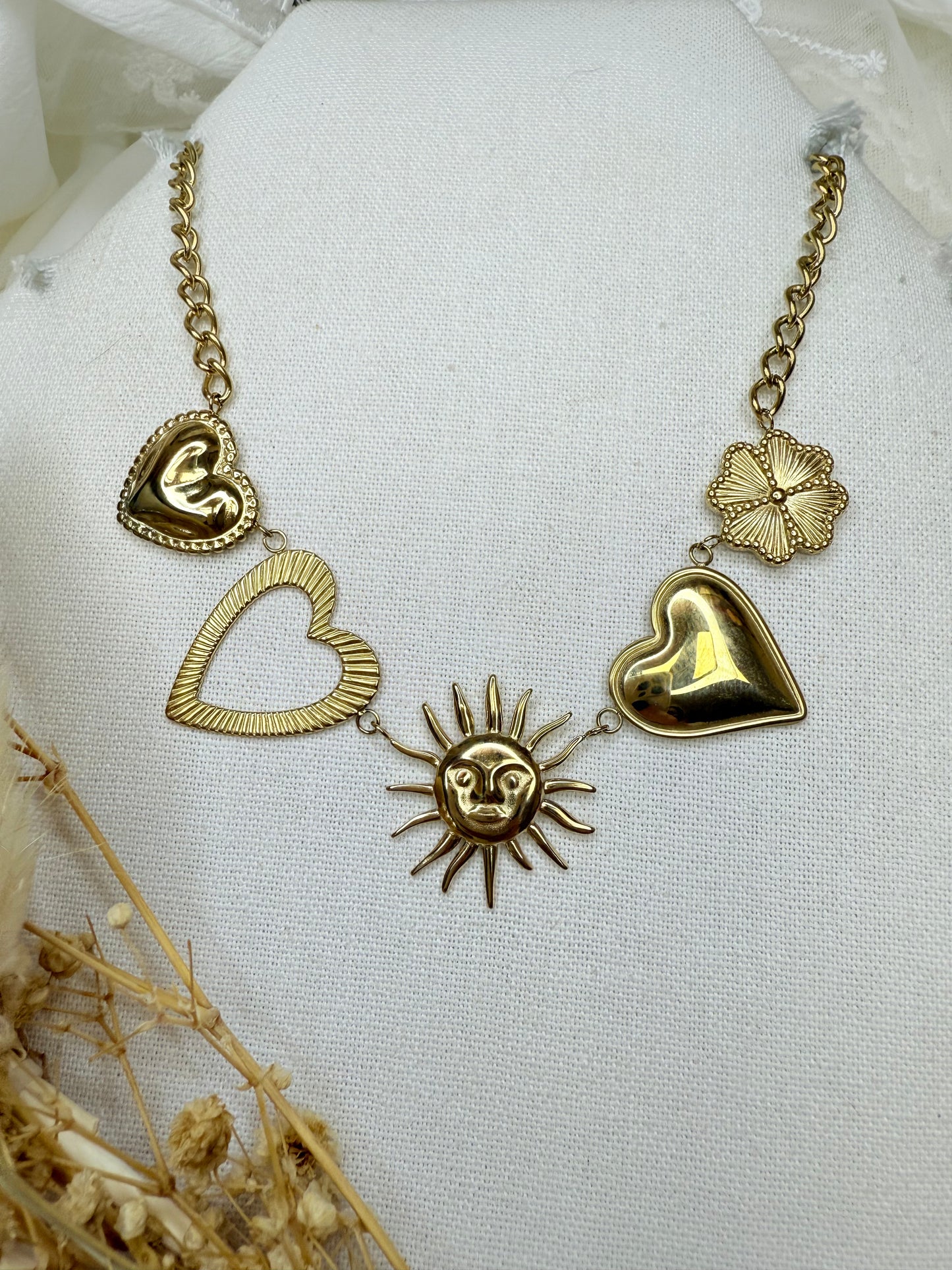 Collier TALISMANS DU CŒUR