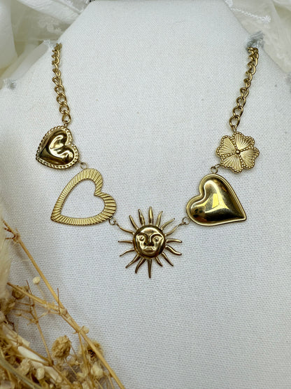 Collier TALISMANS DU CŒUR