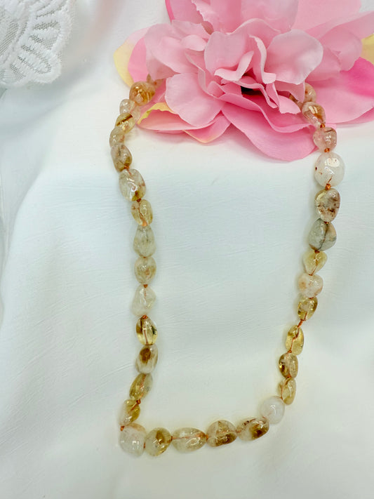 Collier CITRINE