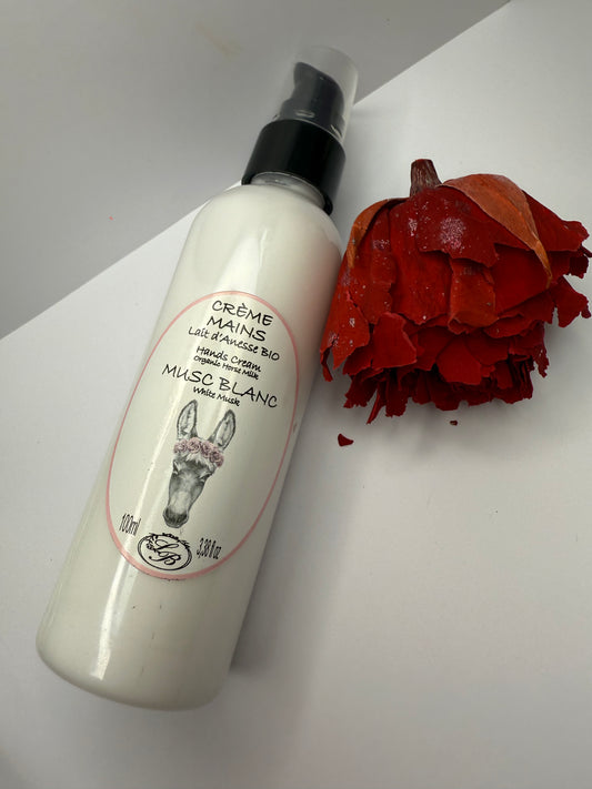 Crème main au lait d’ânesse