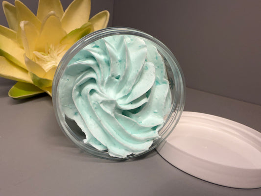 Chantilly de douche BLEU LAGON