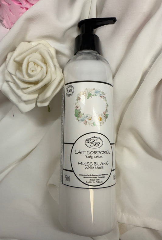 Lait corporel MUSC BLANC